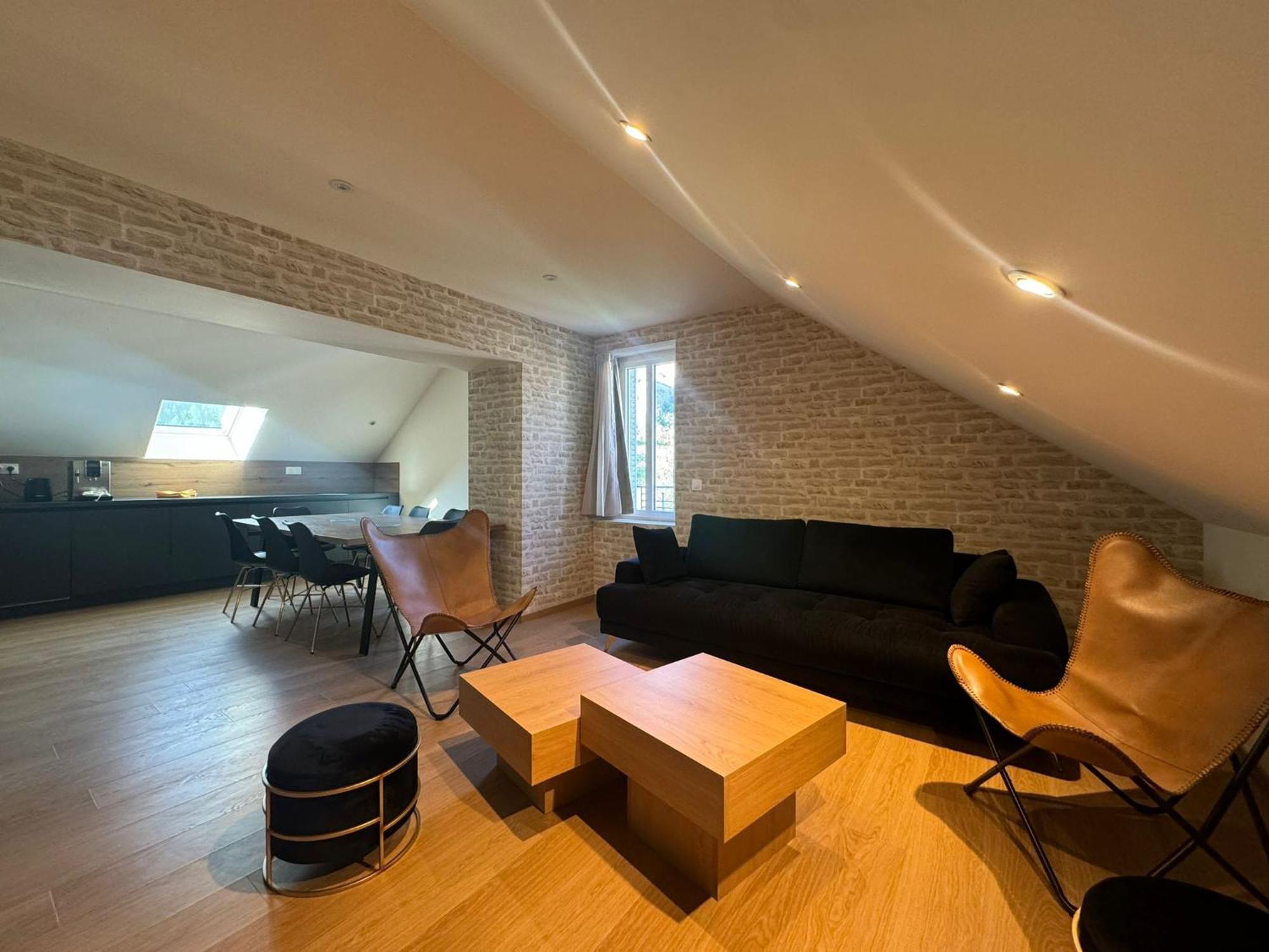 Appartements Confortables Avec Vue Montagne - Residence Villa Belle Fleur Château-Ville-Vieille Exterior foto
